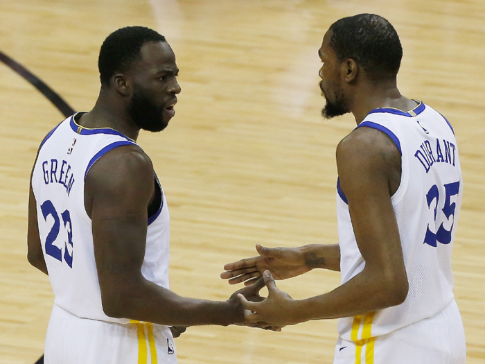 The Warriors suspended Green for the incident. Fair or not, it was seen as a message that Durant was of utmost importance to the organization.