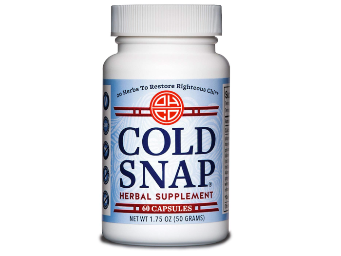 An herbal supplement to combat early signs of a cold