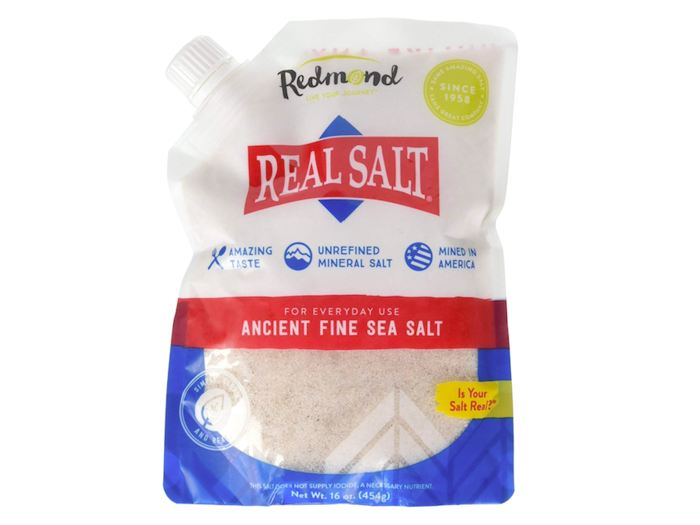 Sea salt for an irritated throat