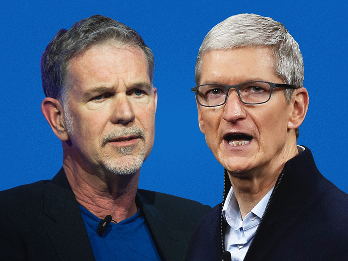 We know the streaming service space has become crowded. Netflix said in its last shareholder letter that its focus "is not on Disney+, Amazon or others, but on how we can improve our experience for our members." Now, how concerned are you about Apple