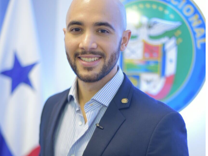 Edison Broce, 27, is the youngest lawmaker in Panama
