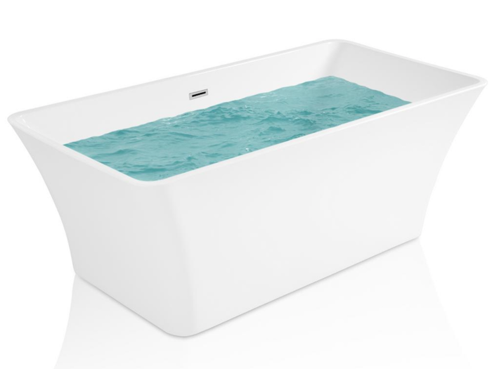 AKDY Acrylic Freestanding Bathtub