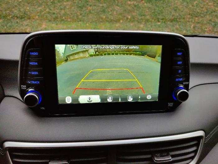 The screen is also home to the Tucson