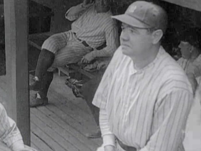 Babe Ruth signed baseball