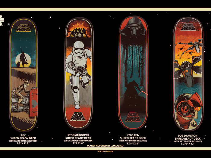 Star Wars skateboard