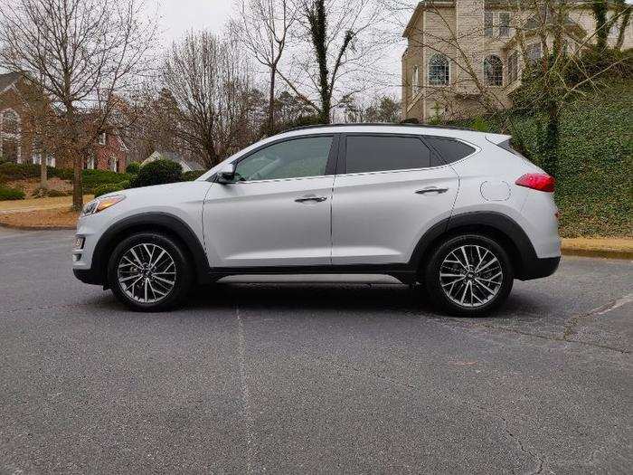 At 176.2 inches long, the Tucson