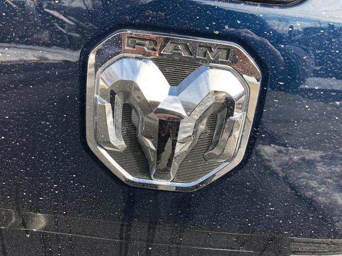 And of course you have the RAM badge, served up in chunky chrome.