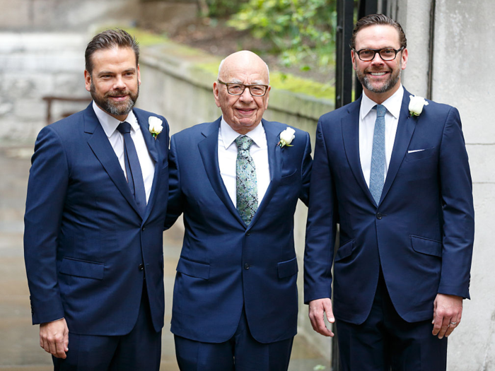 Forbes lists the Murdoch family as #39 on the most powerful families in the world; Murdoch himself is the 47th-richest person in the world.