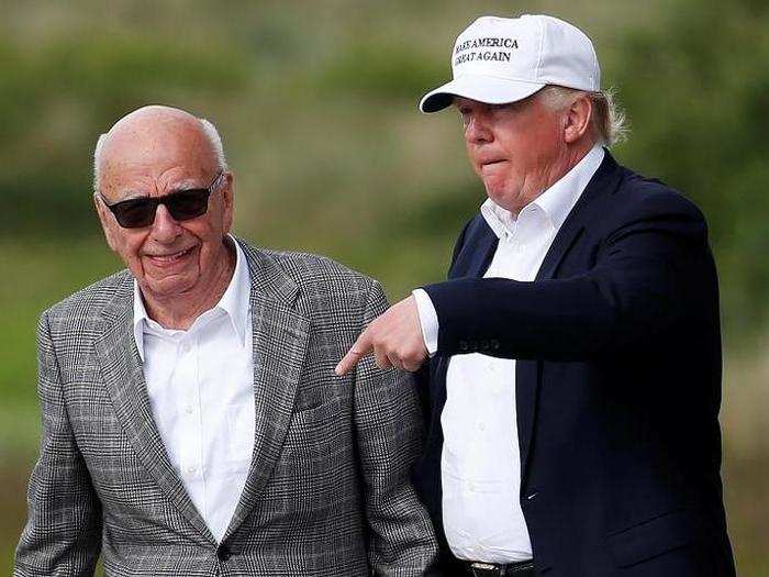 Yet, since the 2016 presidential election, Murdoch and Trump have become quite close. In 2017, The New York Times reported that Murdoch calls Trump at the White House a few times a week to chat about politics and business.