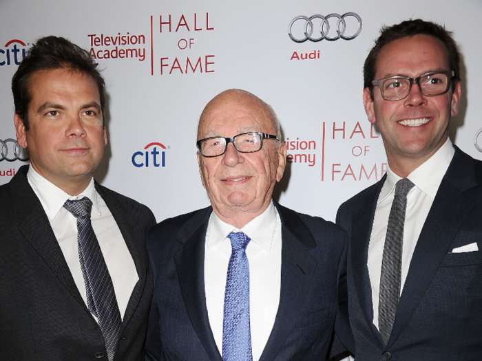 In 2015, 21st Century Fox announced that Murdoch would be handing off new leadership roles to his two sons, James and Lachlan, keeping the company in the family.