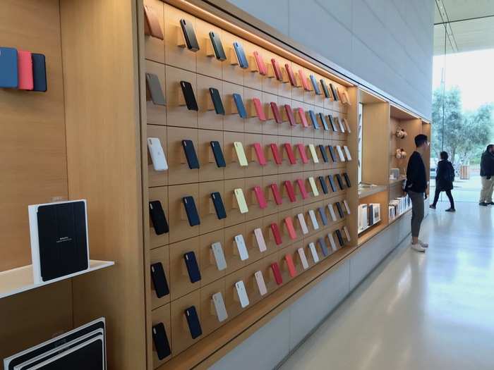 It also has a wide selection of iPhone cases.