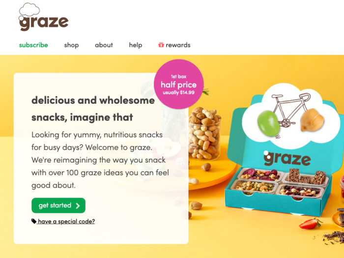 Graze snacks