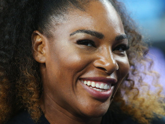 Meanwhile, over in Beverly Hills is Serena William