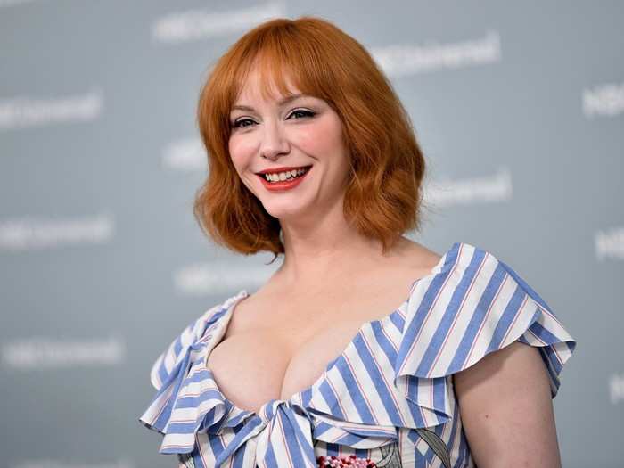 Actress Christina Hendricks