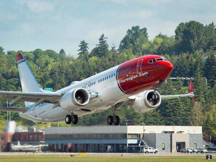 5. Norwegian Air: 18.