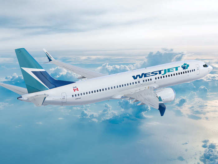 10 (Tie). WestJet: 13.