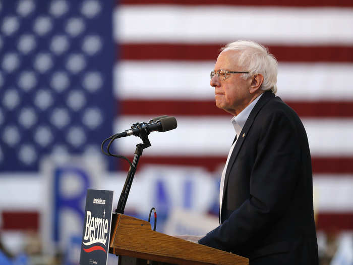 In his Des Moines speech, Sanders continued to touch on similar themes, and took a direct jab at Trump: "I don