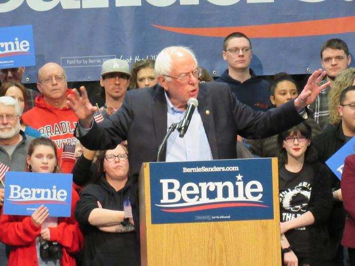 Sanders speech in Council Bluffs, which was similar to the subject addresses he delivered in other parts of Iowa, focused heavily on issues he spoke a great deal about in 2016: climate change, health care, and wealth inequality. But he also focused a lot on topics he was criticized for not addressing enough last time around: racism and racial justice.