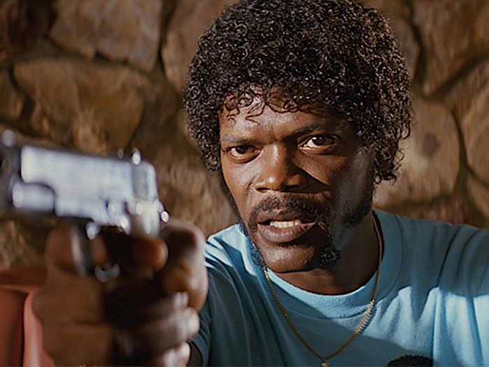 1. Jules Winnfield in “Pulp Fiction” (1994)