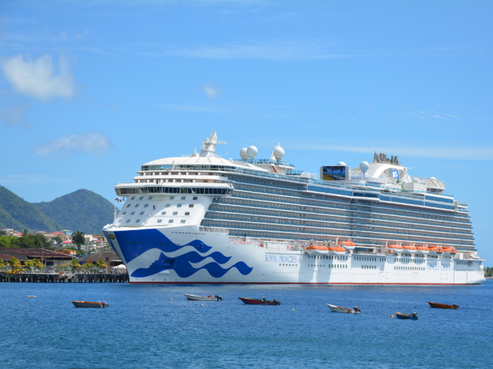 ... but visitors may find their ocean views blocked by massive cruise ships ...