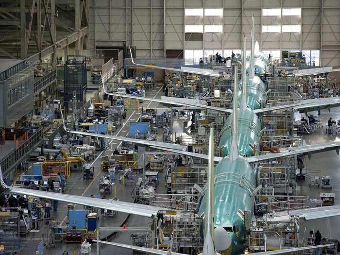 All Boeing 737s are assembled at Boeing