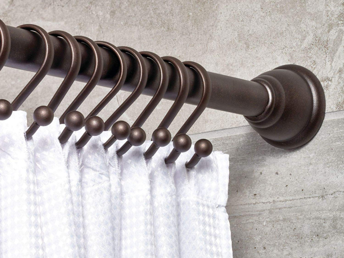 The best decorative shower curtain hooks