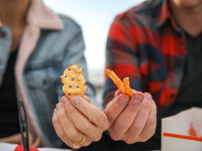 And while they, too, claim victory in the battle of the side orders, Popeyes