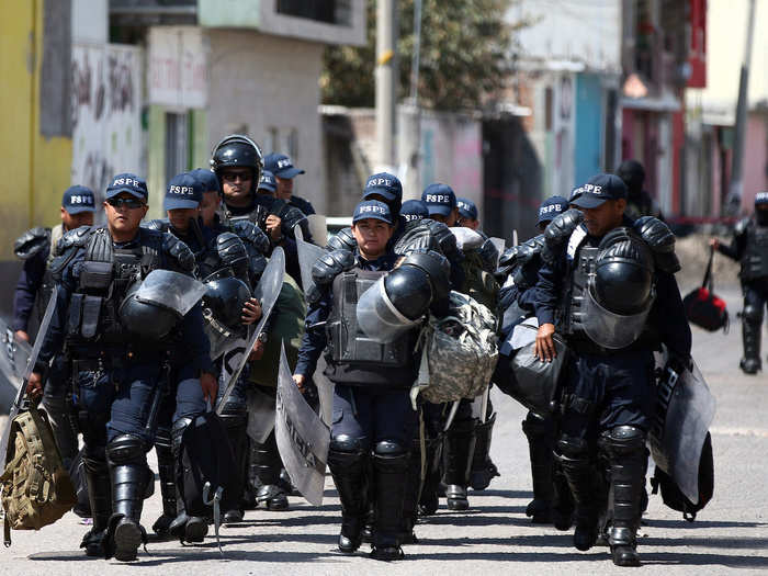 The Santa Rosa de Lima cartel, led by Jose Antonio Yepez Ortiz, aka "El Marro," or "the mallet," has taken on the powerful Jalisco New Generation cartel and the government, reportedly by hoisting banners threatening Lopez Obrador.