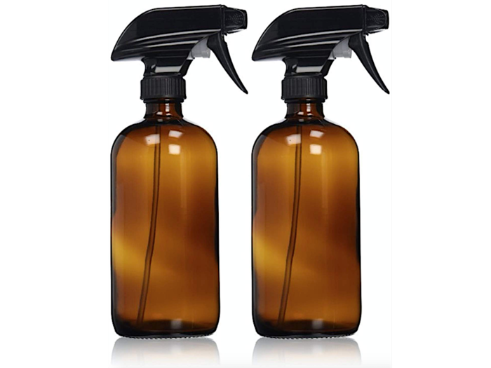 Amber Glass Spray Bottles