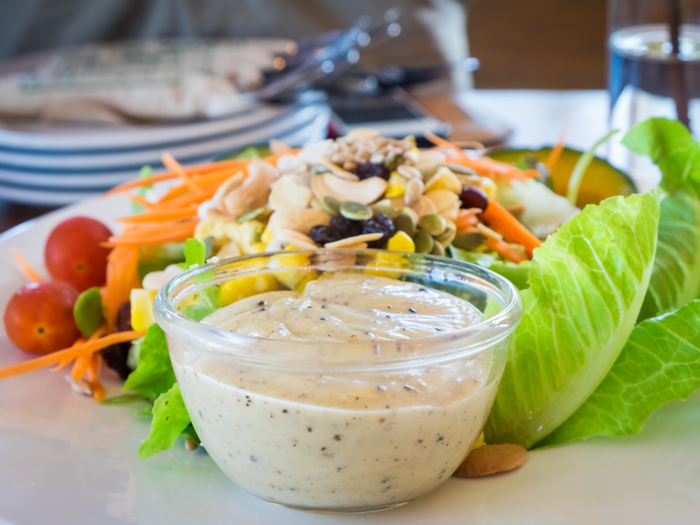 Skip: Market Pantry salad dressing