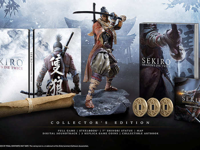 Sekiro: Shadows Die Twice" will launch on PlayStation 4, Xbox One and PC on March 22 with a special collector