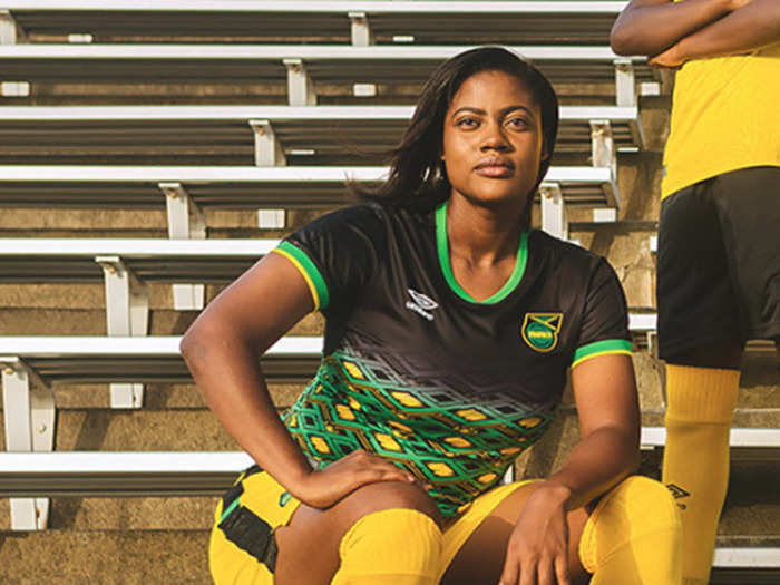 Jamaica away kit