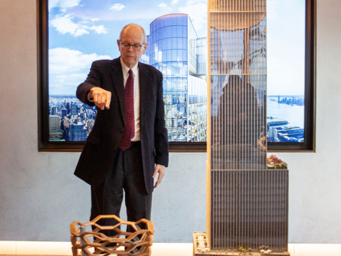 There, 35 Hudson Yards architect David Childs, who also designed the new One World Trade Center, described the building