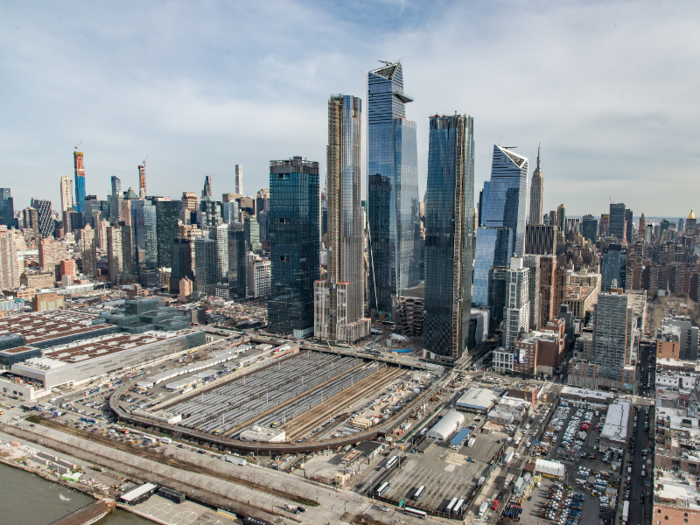 Hudson Yards is the city