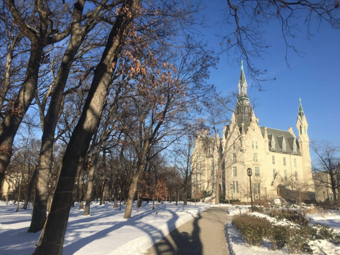 11 (tie): Northwestern University