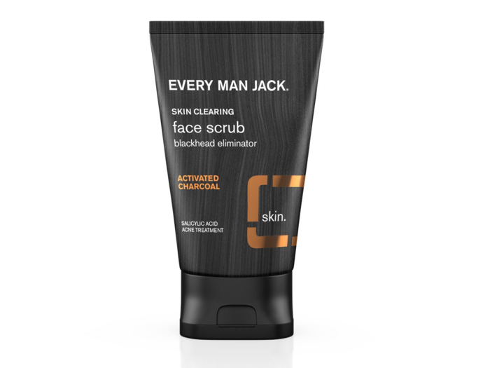 Every Man Jack Activated Charcoal Face Scrub