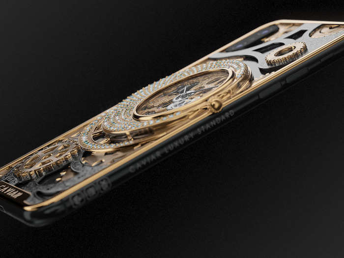 Apart from the clock and the design, the Caviar iPhone XS is pretty much the same as any other iPhone XS.