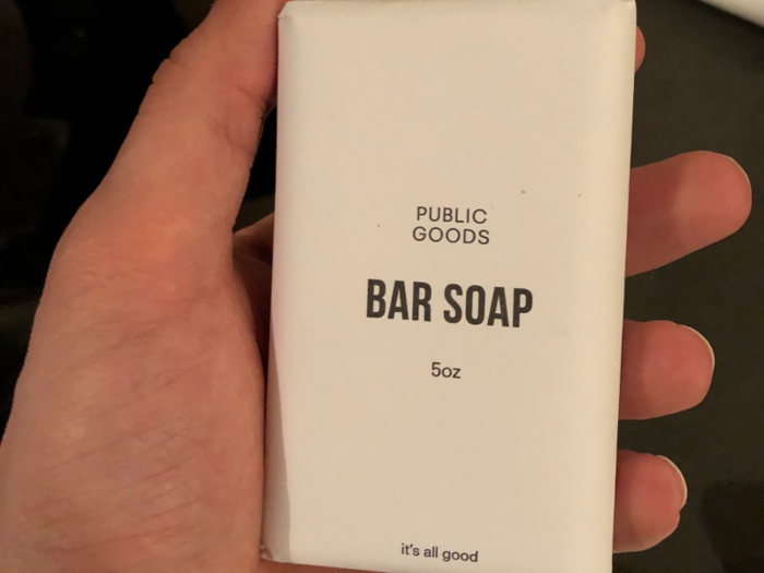 Moving on to bath products, I was not a fan of the bar soap I purchased.