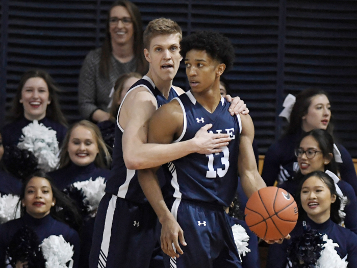 No. 14 Yale over No. 3 LSU