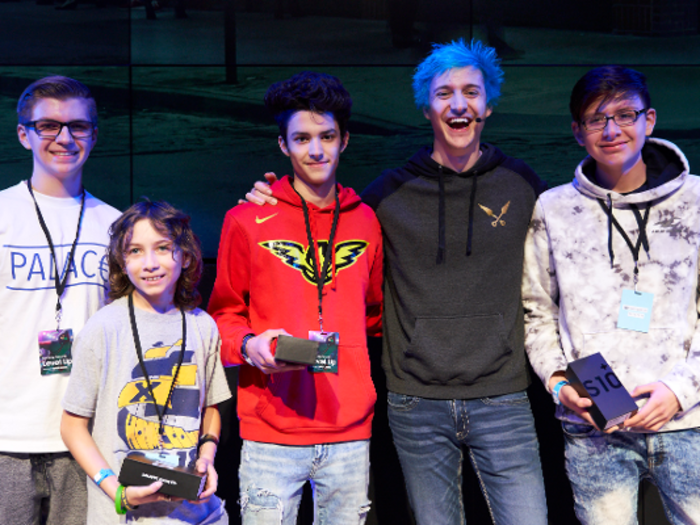 The winners of Level Up