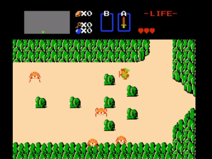 "Legend of Zelda" came out a year after "Super Mario Bros.," in 1986.