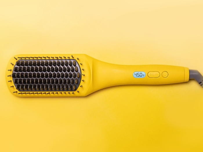 The best straightening brush for thick or curly hair