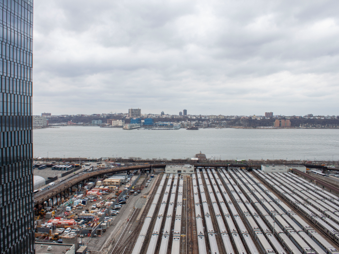 From the top of the Vessel, you can look out over Hudson Yards