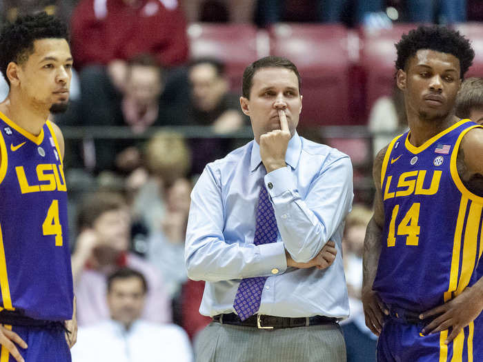 23. Will Wade, LSU — $2.5 million