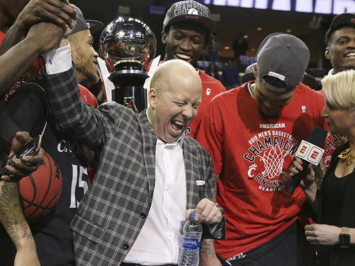 28. Mick Cronin, Cincinnati — $2.2 million