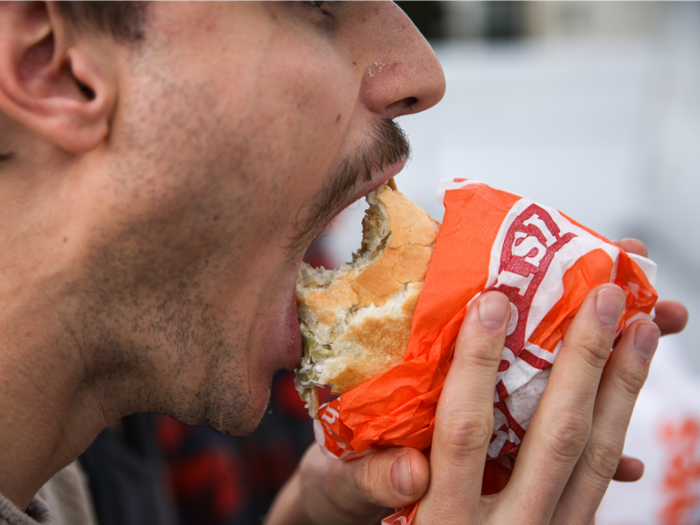 Each bite was bursting with flavor thanks to the flawlessly crispy chicken.