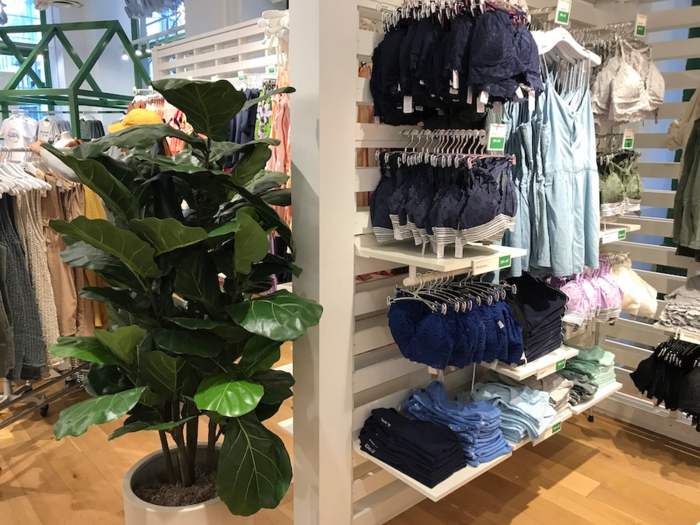 Store design and layout: Aerie