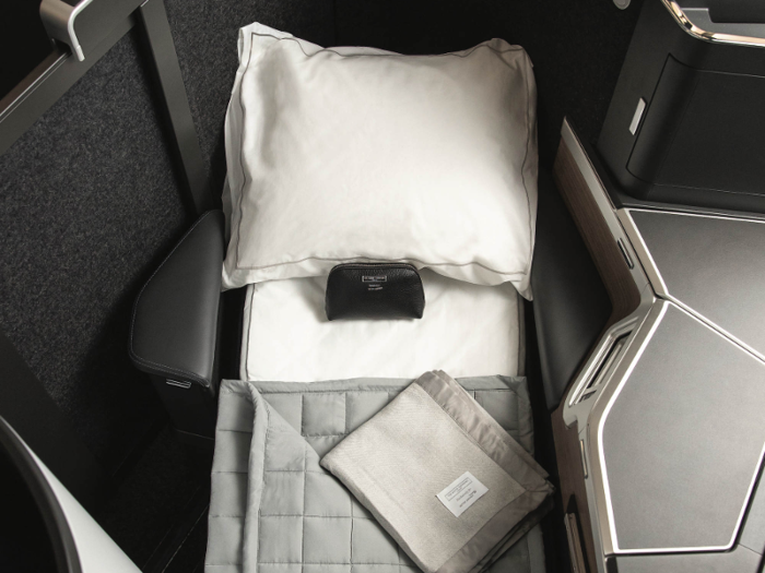 Passengers will be able to convert the seat into a bed.