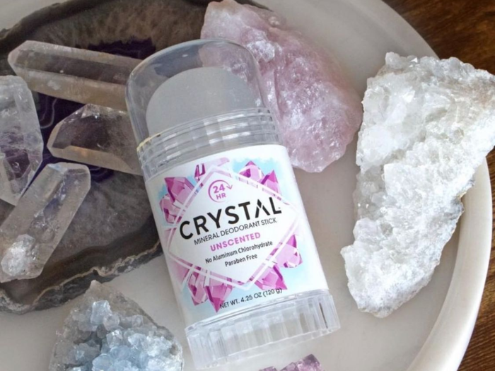 The best natural deodorant made with mineral salts