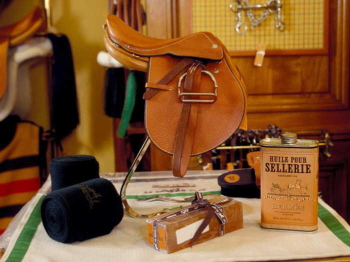 Hermès, at the time, specialized in saddles, taking precise measurements for horses and riders. Hand-stitched saddles took months to make. Perfection was expected every single time, as many Hermès clients were European royalty, like Napoléon III.